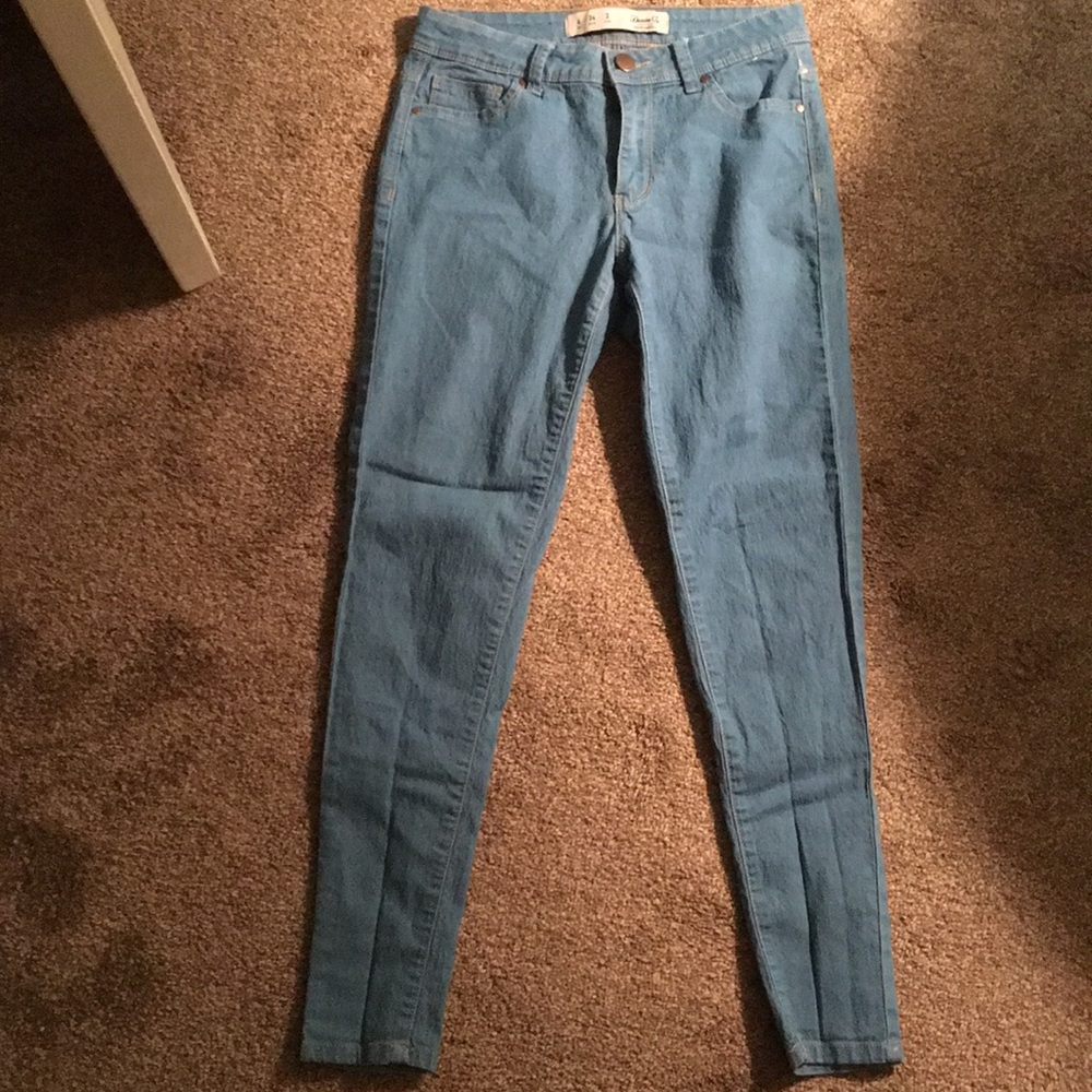Light blue jeans